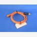 Sensor cable M8, 3-pin M to 4-pin F, 2.5'